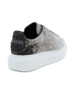 Alexander McQueen Degrade Crystal Oversized Sneakers Multi Gold -Alexander McQueen Elegant store unnamed file 3638