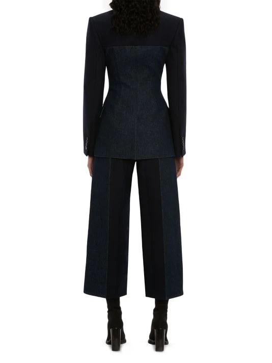 Alexander McQueen Hybrid Denim Jacket 3 Alexander McQueen Hybrid Denim Jacket - Image 3