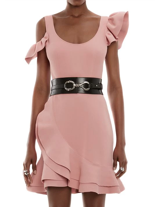 Alexander McQueen Ruffle Minidress 1 Alexander McQueen Ruffle Minidress