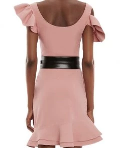 Alexander McQueen Ruffle Minidress 7 Alexander McQueen Ruffle Minidress -Alexander McQueen Elegant store unnamed file 3661