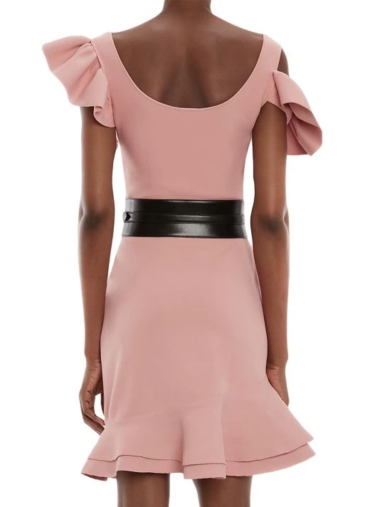 Alexander McQueen Ruffle Minidress 4 Alexander McQueen Ruffle Minidress - Image 4