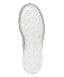 Alexander McQueen Oversized Spray Flocking Sneakers For Men White Blue -Alexander McQueen Elegant store unnamed file 3676