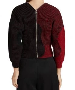 Alexander McQueen Wool Colorblock Zip Sweater 9 Alexander McQueen Wool Colorblock Zip Sweater -Alexander McQueen Elegant store unnamed file 3696