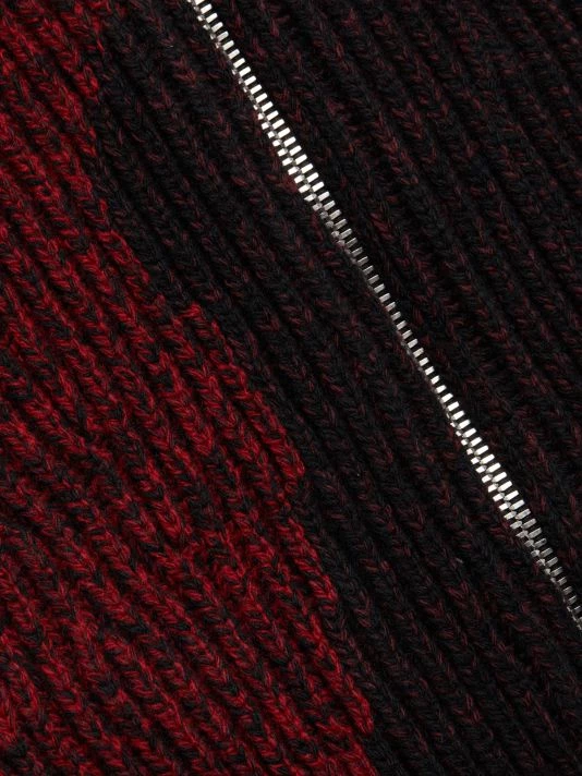 Alexander McQueen Wool Colorblock Zip Sweater 6 Alexander McQueen Wool Colorblock Zip Sweater - Image 6