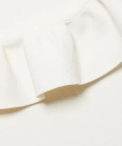 Alexander McQueen Ruffle Neck Sweater -Alexander McQueen Elegant store unnamed file 3704