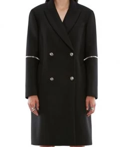 Alexander McQueen Long Double-Breasted Coat