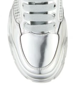 Alexander McQueen Court Holographic Low-Top Sneakers -Alexander McQueen Elegant store unnamed file 3724