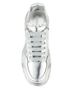 Alexander McQueen Court Holographic Low-Top Sneakers -Alexander McQueen Elegant store unnamed file 3725