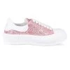 Alexander McQueen Glitter Plimsoll Sneakers