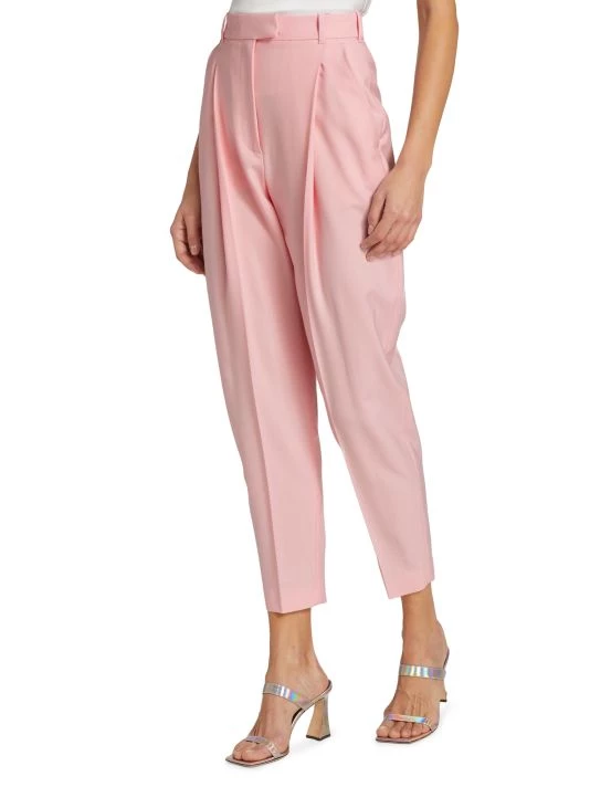 Alexander McQueen Double Pleated Wool Trousers 3 Alexander McQueen Double Pleated Wool Trousers - Image 3