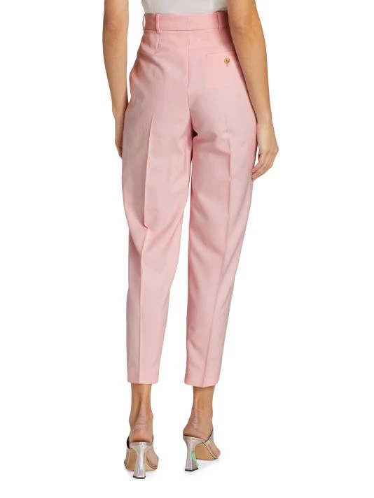 Alexander McQueen Double Pleated Wool Trousers 4 Alexander McQueen Double Pleated Wool Trousers - Image 4