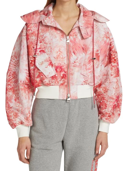Alexander McQueen Cropped Bomber Jacket 2 Alexander McQueen Cropped Bomber Jacket - Image 2