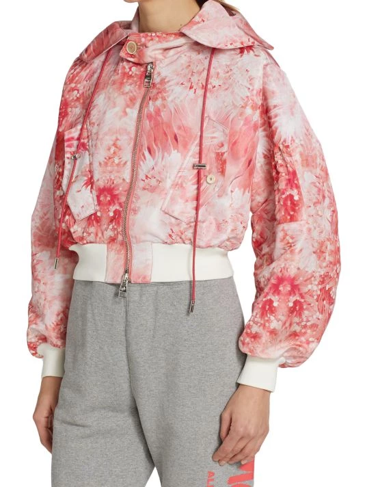 Alexander McQueen Cropped Bomber Jacket 3 Alexander McQueen Cropped Bomber Jacket - Image 3