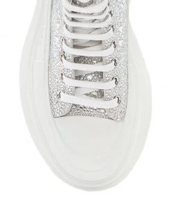Alexander McQueen Crystal Treadslick High-Top Sneakers -Alexander McQueen Elegant store unnamed file 3752