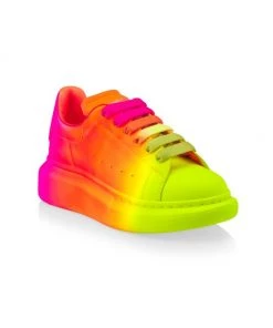 Alexander McQueen Little Kid's & Kid's Ombré Oversize Sneakers For Kids