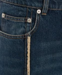 Alexander McQueen Patched Five-Pocket Jeans For Men 11 Alexander McQueen Patched Five-Pocket Jeans For Men -Alexander McQueen Elegant store unnamed file 3779