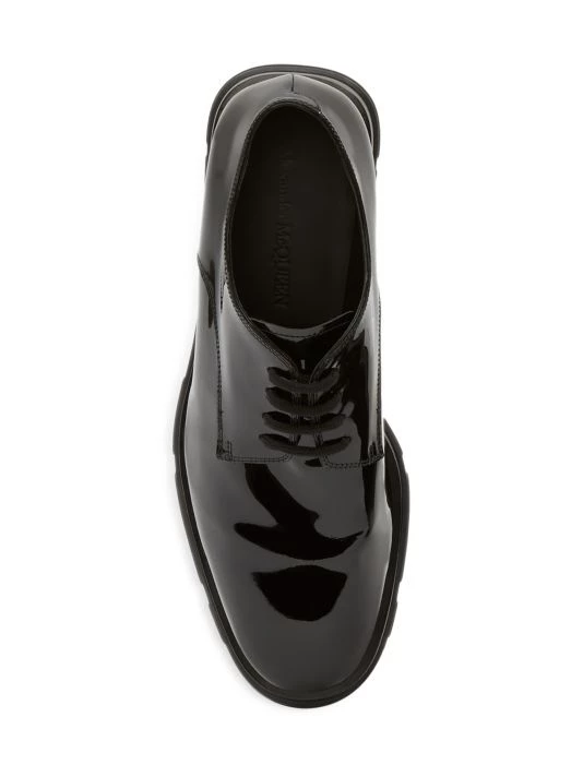 Alexander McQueen Lace-Up Leather Loafers For Men 5 Alexander McQueen Lace-Up Leather Loafers For Men - Image 5