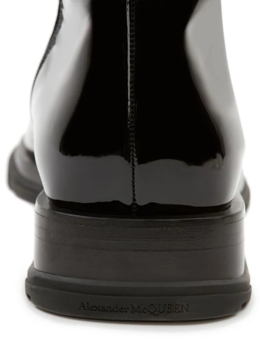 Alexander McQueen Lace-Up Leather Loafers For Men 7 Alexander McQueen Lace-Up Leather Loafers For Men - Image 7