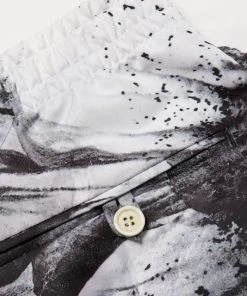 Alexander McQueen Flower Print Polyfaille Shorts For Men -Alexander McQueen Elegant store unnamed file 3793