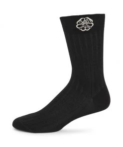 Alexander McQueen Seal Logo Socks For Men
