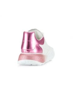 Alexander McQueen Metallic Court Low-Top Sneakers -Alexander McQueen Elegant store unnamed file 3808