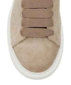 Alexander McQueen Oversized Suede Sneakers Powder Blue -Alexander McQueen Elegant store unnamed file 3815