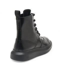 Alexander McQueen Brogue Wingtip Leather Platform Combat Boots For Men -Alexander McQueen Elegant store unnamed file 3834