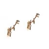 Alexander McQueen Goldtone Moonstone Ear Cuff