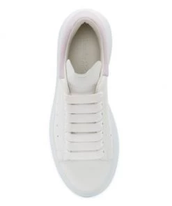 Alexander McQueen Women's Suede Oversized Sneakers Pastel 17 Alexander McQueen Women's Suede Oversized Sneakers Pastel -Alexander McQueen Elegant store unnamed file 4