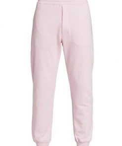 Alexander McQueen Selvedge Logo Tape Jogger Sweatpants For Men Ice Pink Mix -Alexander McQueen Elegant store unnamed file 400