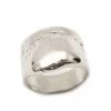 Alexander McQueen Brass Shell Ring For Men