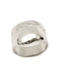 Alexander McQueen Brass Shell Ring For Men