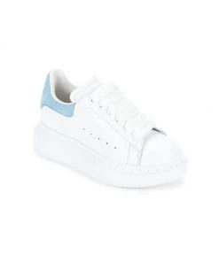 Alexander McQueen Kid's Oversized Lace-Up Leather Sneakers For Kids White Patchouli 17 Alexander McQueen Kid's Oversized Lace-Up Leather Sneakers For Kids White Patchouli -Alexander McQueen Elegant store unnamed file 45
