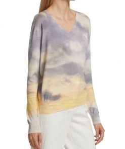 Alexander McQueen Tie-Dye V-Neck Sweater -Alexander McQueen Elegant store unnamed file 451
