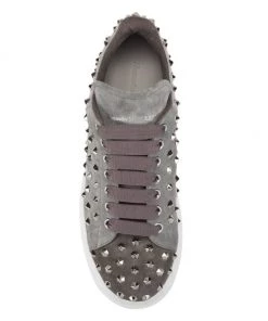 Alexander McQueen Spiked Low-Top Suede Sneakers For Men -Alexander McQueen Elegant store unnamed file 508