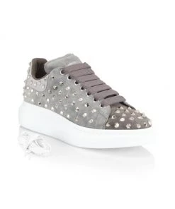 Alexander McQueen Spiked Low-Top Suede Sneakers For Men -Alexander McQueen Elegant store unnamed file 509
