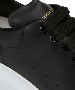Alexander McQueen Oversized Leather Platform Sneakers For Men Black Bone 16 Alexander McQueen Oversized Leather Platform Sneakers For Men Black Bone -Alexander McQueen Elegant store unnamed file 51
