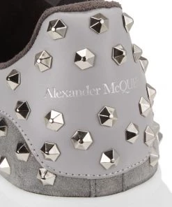Alexander McQueen Spiked Low-Top Suede Sneakers For Men -Alexander McQueen Elegant store unnamed file 510