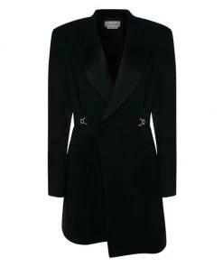 Alexander McQueen Tux Tail Blazer Minidress