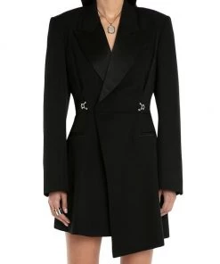 Alexander McQueen Tux Tail Blazer Minidress -Alexander McQueen Elegant store unnamed file 523
