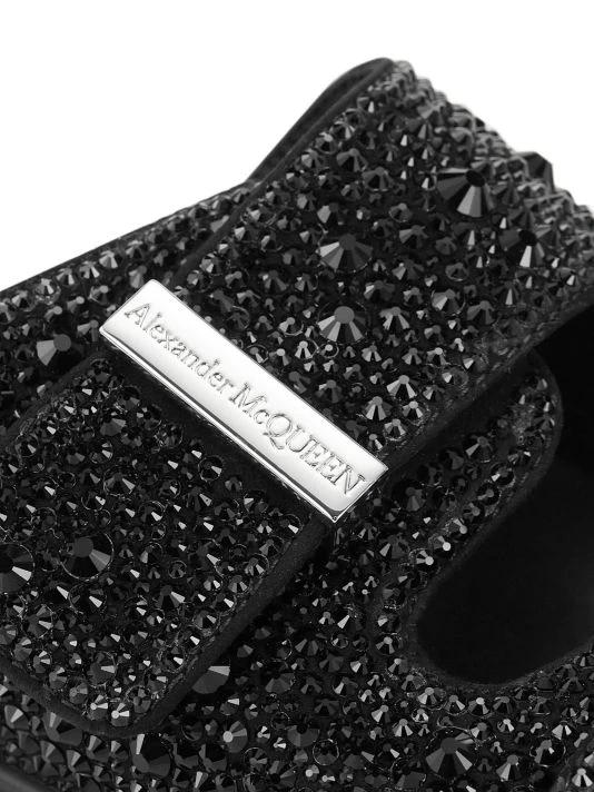 Alexander McQueen Hybrid Double Buckle Crystal Slides For Men 6 Alexander McQueen Hybrid Double Buckle Crystal Slides For Men - Image 6