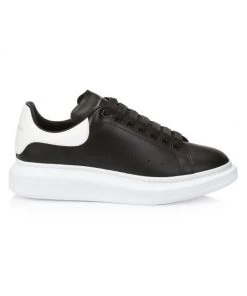 Alexander McQueen Oversized Leather Platform Sneakers For Men Black Bone 20 Alexander McQueen Oversized Leather Platform Sneakers For Men Black Bone -Alexander McQueen Elegant store unnamed file 55