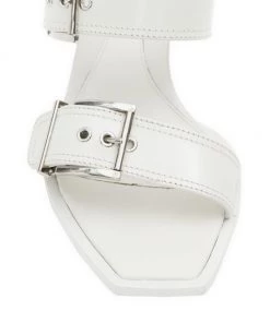 Alexander McQueen Leather Buckle Mules -Alexander McQueen Elegant store unnamed file 555