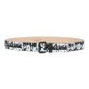 Alexander McQueen Skull Loop Leather Belt For Men