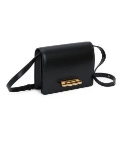 Alexander McQueen Four-Ring Leather Satchel -Alexander McQueen Elegant store unnamed file 584