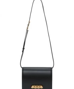 Alexander McQueen Four-Ring Leather Satchel -Alexander McQueen Elegant store unnamed file 585