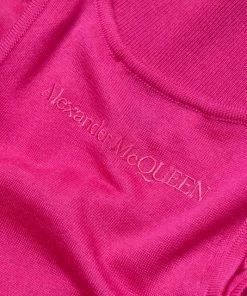 Alexander McQueen Logo-Embroidered Cashmere Tank Top 11 Alexander McQueen Logo-Embroidered Cashmere Tank Top -Alexander McQueen Elegant store unnamed file 604