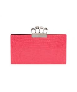 Alexander McQueen Croc Embossed Flat Pouch -Alexander McQueen Elegant store unnamed file 618