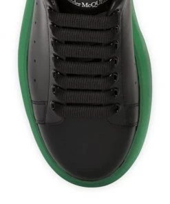 Alexander McQueen Oversized Transparent Sole Sneakers For Men Black Green 11 Alexander McQueen Oversized Transparent Sole Sneakers For Men Black Green -Alexander McQueen Elegant store unnamed file 622