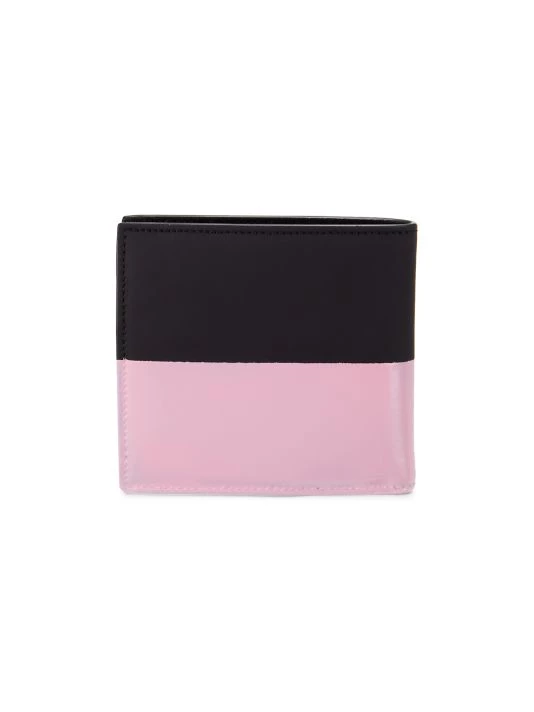 Alexander McQueen Color-Blocked Bifold Wallet For Men Black Rose 3 Alexander McQueen Color-Blocked Bifold Wallet For Men Black Rose - Image 3